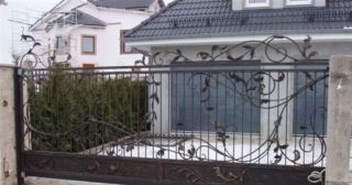 Купить откатные ворота кованые Североуральск, цена от 2854 руб.