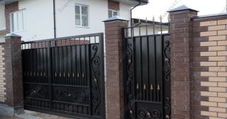 Купить распашные ворота кованные Североуральск, цена от 4915 руб.