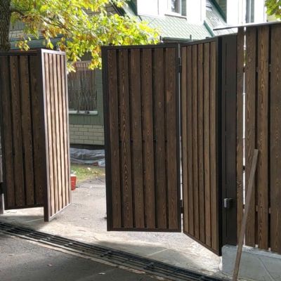 Купите и Закажите Ворота Гармошка: Лучшая Цена от 48243 руб, Установка под Ключ и Доставка в Североуральске и по Области
